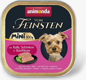 Produktbild von Animonda Vom Feinsten Adult Mini Kalb & Schinken - 32 x 100 g