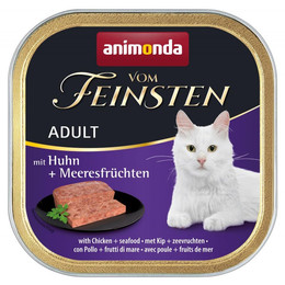 Produktbild von Animonda Vom Feinsten Adult mit Huhn und Meeresfrüchten - 32 x 100 g