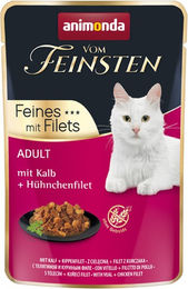 Produktbild von animonda vom Feinsten Adult mit Kalb + Hühnchenfilet 36x85g
