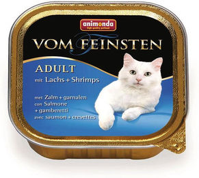 Animonda Vom Feinsten Adult mit Lachs & Shrimps - 32 x 100 g – Bild 1 von 2