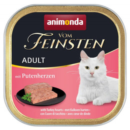 Produktbild von Animonda Vom Feinsten Adult mit Putenherzen - 32 x 100 g