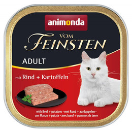Produktbild von Animonda Vom Feinsten Adult mit Rind und Kartoffeln - 32 x 100 g