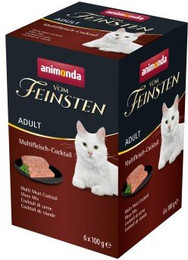Produktbild von animonda vom Feinsten Adult Multifleisch-Cocktail Katzenfutter nass - 6 x 100 g