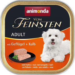 Produktbild von Animonda Vom Feinsten Adult Pastete Geflügel und Kalb - 22 x 150 g