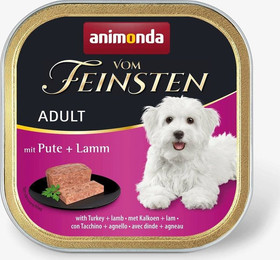 Produktbild von Animonda Vom Feinsten Adult Pastete mit Pute und Lamm - 22 x 150 g
