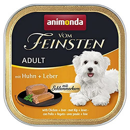 Produktbild von Animonda Vom Feinsten Adult Schlemmerkern mit Huhn und Leber - 22 x 150 g