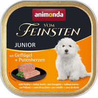 Produktbild von animonda vom Feinsten Junior Geflügel und Putenherzen - 22 x 150 g