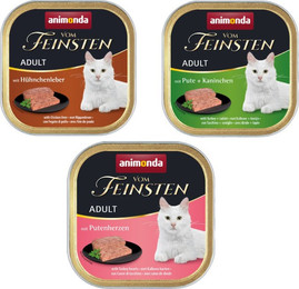 Produktbild von animonda vom Feinsten Katzenfutter nass mit Hühnchenleber - 6 x 100 g