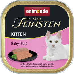 Produktbild von animonda Vom Feinsten Kitten 100g Schale Katzennassfutter 32 x 100 Gramm Baby Paté