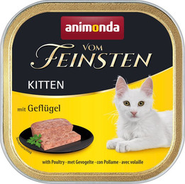 Produktbild von animonda Vom Feinsten Kitten Katzenfutter nass Vielfalt - 32 x 100 g