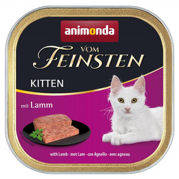 Produktbild von Animonda Vom Feinsten Kitten Nassfutter mit Lamm - 32 x 100 g