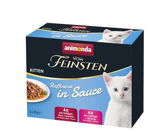 animonda vom Feinsten Kitten Raffinesse in Sauce - 8 x 85 g – Bild 1 von 6