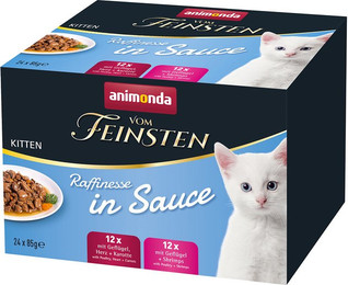 Produktbild von animonda vom Feinsten Kitten Raffinesse in Sauce - 24 x 85 g