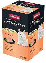 Produktbild von animonda vom Feinsten Mildes Menü Pute & Lachs - 6 x 100 g