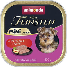 Produktbild von animonda Vom Feinsten Mini Junior mit Pute, Kalb und Apfel - 32 x 100 g
