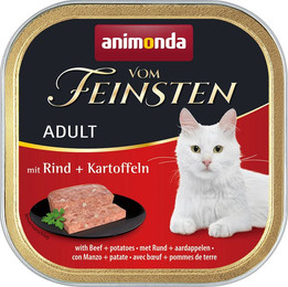Produktbild von Animonda vom Feinsten Nassfutter Katze Adult mit Rind und Kartoffeln - 32 x 100 g