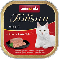 Produktbild von Animonda vom Feinsten Nassfutter Katze Adult mit Rind und Kartoffeln - 32 x 100 g