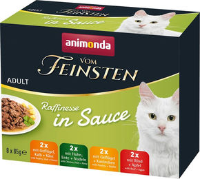 animonda vom Feinsten Raffinesse in Sauce Adult Katzenfutter - 8 x 85 g – Bild 1 von 6