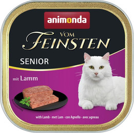 Produktbild von animonda Vom Feinsten Senior 100g Schale Katzennassfutter 32 x 100 Gramm mit Lamm