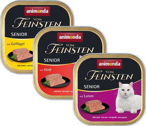 Animonda Vom Feinsten Senior Katenzfutter - Schälchen - Geflügel - 32 x 100 g – Bild 1 von 5