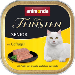 Produktbild von animonda vom Feinsten Senior Katzenfutter mit Geflügel - 6 x 100 g