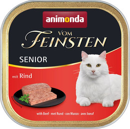 Produktbild von animonda Vom Feinsten Senior Katzenfutter nass - 32 x 100 g