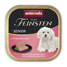 Produktbild von Animonda Vom Feinsten Senior Pastete mit Putenherzen - 22 x 150 g