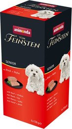 Produktbild von animonda vom Feinsten Senior Rind + Huhn 18x150g
