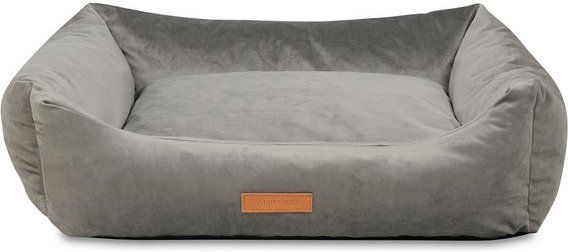 Produktbild von Animood Hundebett Alex grau Velour