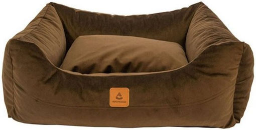 Produktbild von Animood Tierbett Alex Velour mit herausnehmbarem Kissen