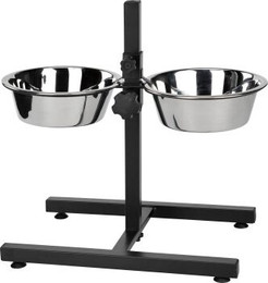 Produktbild von AniOne Doppelnapfständer Edelstahl
