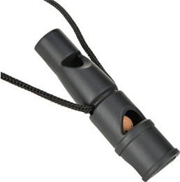 Produktbild von AniOne Doppeltonpfeife schwarz S