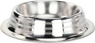 Produktbild von AniOne Edelstahlnapf Stripes - 0,7 l