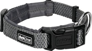 Produktbild von AniOne Halsband Reflective Comfort grau L