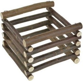 Produktbild von AniOne Holz-Heuraufe eckig