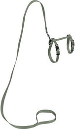 Produktbild von AniOne Katzengeschirr mit Leine grün