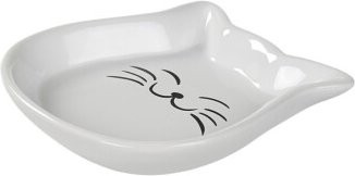 Produktbild von AniOne Keramiknapf Happy Kitty weiß - 200 ml