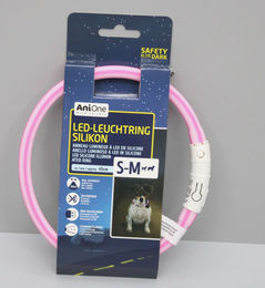 AniOne Leuchtring Silikon 2-farbig pink S-M – Bild 1 von 3