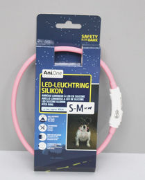 AniOne Leuchtring Silikon Candy rosa S-M – Bild 1 von 3