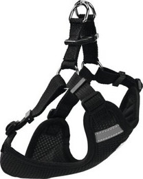 Produktbild von AniOne Mesh-Geschirr schwarz 28 cm, 40 cm