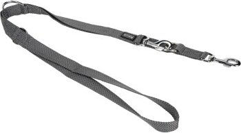 Produktbild von AniOne Reflektierende Comfort Leine grau S-M 2 m - 2 m