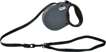 AniOne Rollleine Soft grau L – Bild 1 von 2