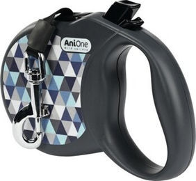 Produktbild von AniOne Rollleine Trend blau/grau L