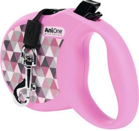 AniOne Rollleine Trend pink S – Bild 1 von 2