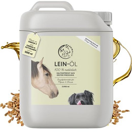 Produktbild von Annimally Premium Leinöl Pferde kaltgepresst - 5 l