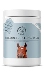 Produktbild von Annimally Selen Vitamin E Lysin Pulver für Pferde - 800 g