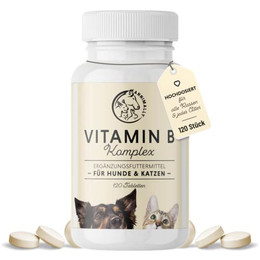 Produktbild von Annimally Vitamin B Komplex für Hunde und Katzen - 120 Stk.
