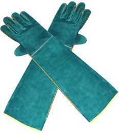 Produktbild von Anti-Biss-Sicherheitshandschuhe ultralang aus Leder mit Beißschutz