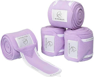 Produktbild von Anti-Pilling-Polo-Bandagen für Pferde Acavallo (x4)