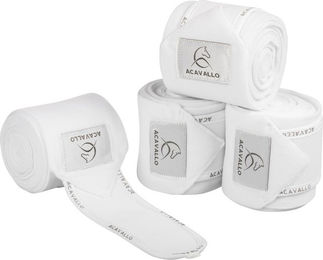 Produktbild von Anti-Pilling-Polo-Bandagen für Pferde Acavallo (x4)